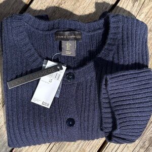 House of Harlow 1960 Deep Blue Cardigan, L